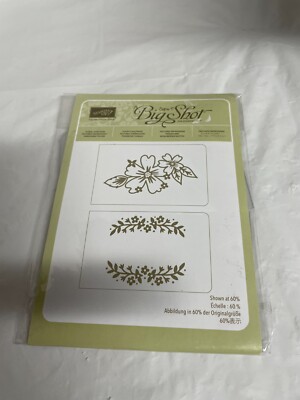 Stampin Up Sizzix Big Shot Embossing Folder "Floral Affection" NEW | eBay