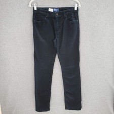 Old Navy Girls Jeans 16 Navy Denim Skinny Mid Rise Pockets 30" Inseam Casual
