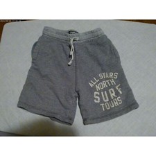 OSHKOSH SZ 5 Boys Gray Surf Script Shorts