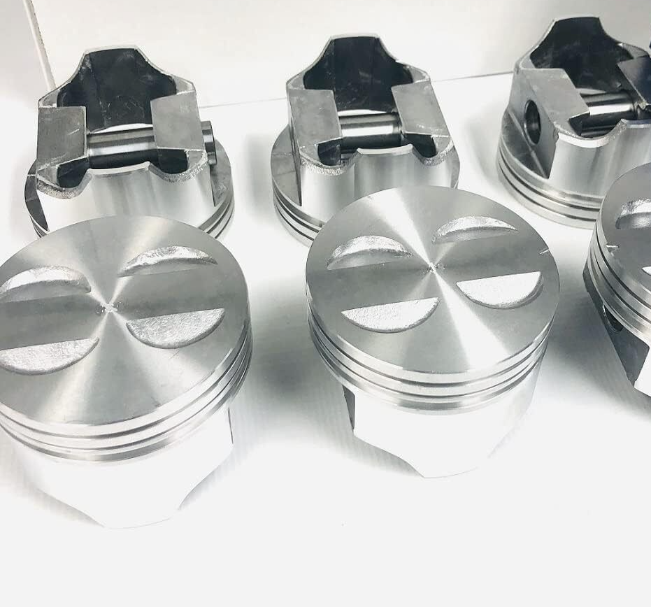 SILVOLITE Hypereutectic Flat Top Pistons Set/8 for Ford Mercury SB 289