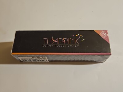 Thap-Pink 1.0mm 540 Micro Needle Derma Skin Roller Dermaroller Therapy Skin 