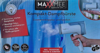 Roller MAXXMEE Glätten & Bürsten 1200W Dampfbügler - Weiß  