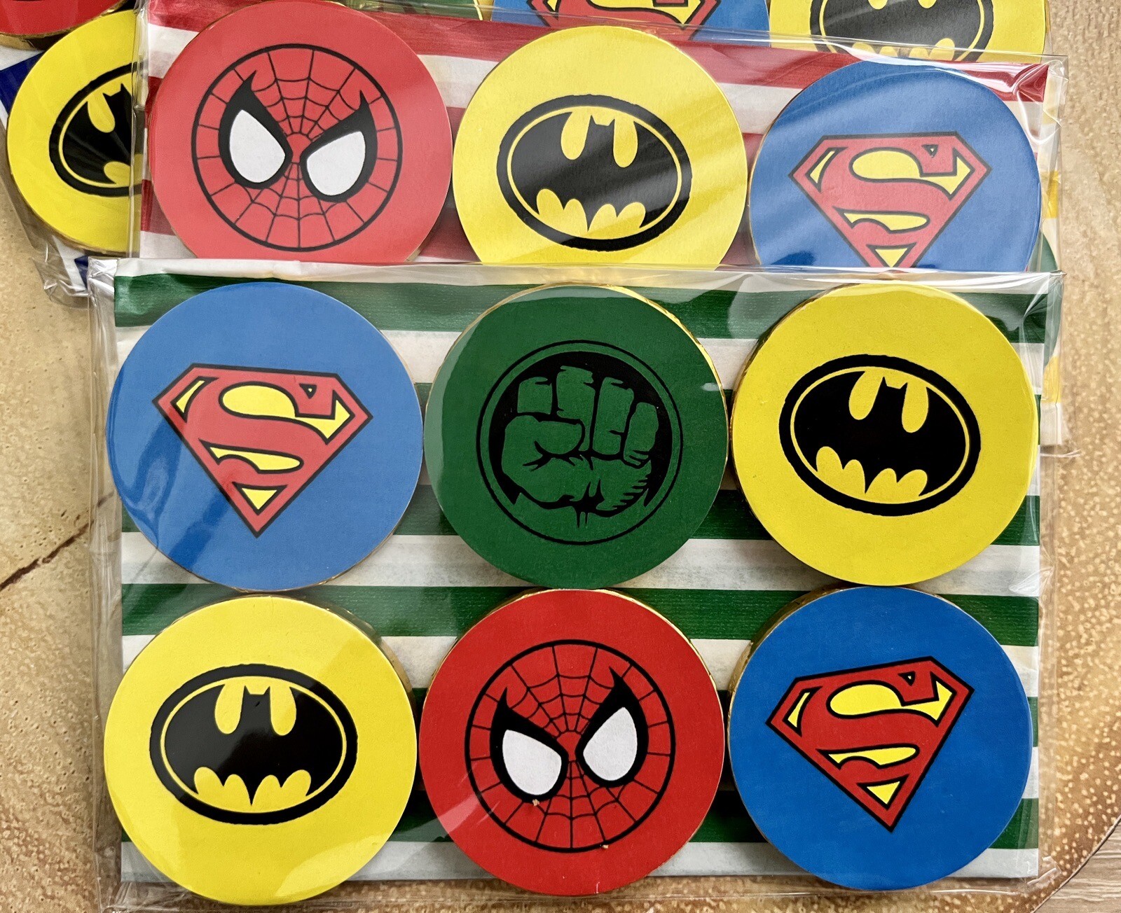 Superhero Chocolate Party Bag🔴Party Bag Filler🔵Piñata Gift🔴Party Prize🔵Hulk eBay