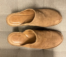 Born clogs camel suede size 10M