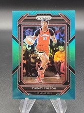 2023 Panini Prizm WNBA Teal #97 Sydney Colson /49 Las Vegas Aces