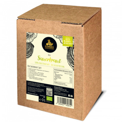 Klimmek - Bio Sauerkrautsaft - 3 L Bag in Box