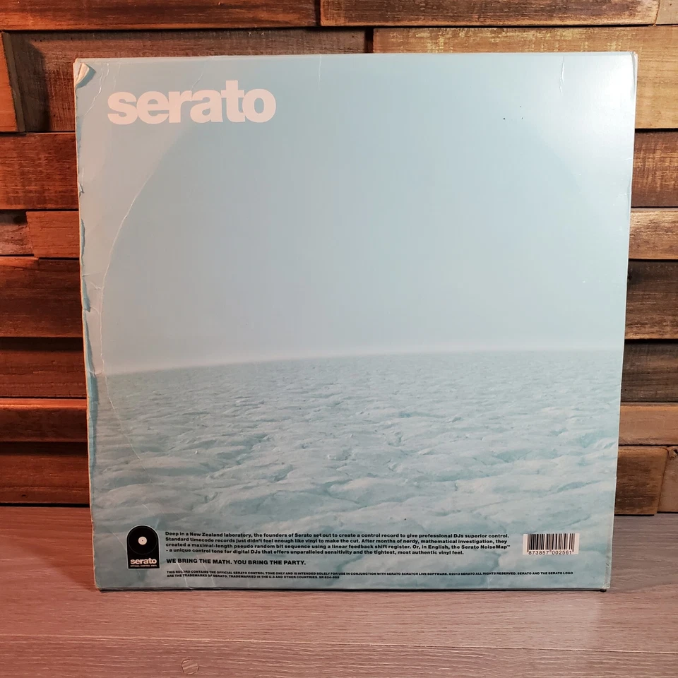 Serato PAIR Pastel Blue 12" inch CV Control Vinyl Easter Rare Release 2013 - Image 3 of 4
