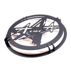 Raised Audio Grills Mesh 1pc YOUR LOGO & SIZE Speaker Car Acoustic Grille ALISA