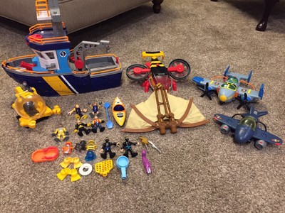 imaginext ocean rescue boat