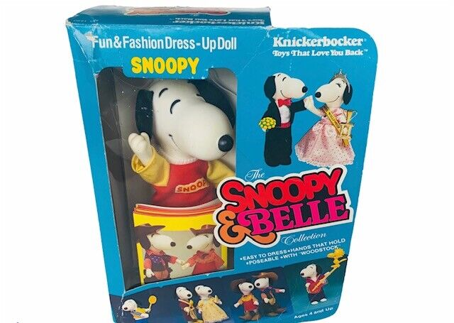 Snoopy Doll Belle Collection Knickerbocker vtg box Peanuts Snoopy Doll Belle Collection Knickerbocker vtg box Peanuts