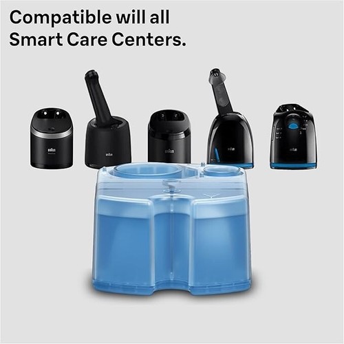 ✅6 Pack Braun Clean Renew Cartridge Refills Shaver Cleaner CCR Lemon Fresh - Picture 3 of 7