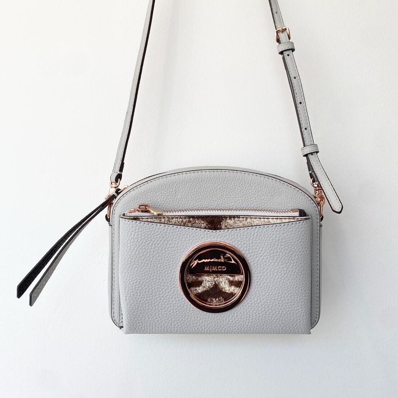 MIMCO Genuine Cowhide Leather Crossbody Bag Walle… - image 2