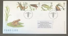 GB 2001 FDC POND LIFE TALLENTS HOUSE PMK - FREE UK P&P