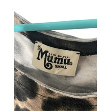 Show Me Your Mumu Women's Oversized Leopard Printed Tunic Sz S