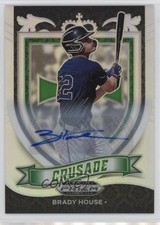 2021 Panini Prizm Draft Picks Crusade Silver Brady House #C-BH Auto 4d3