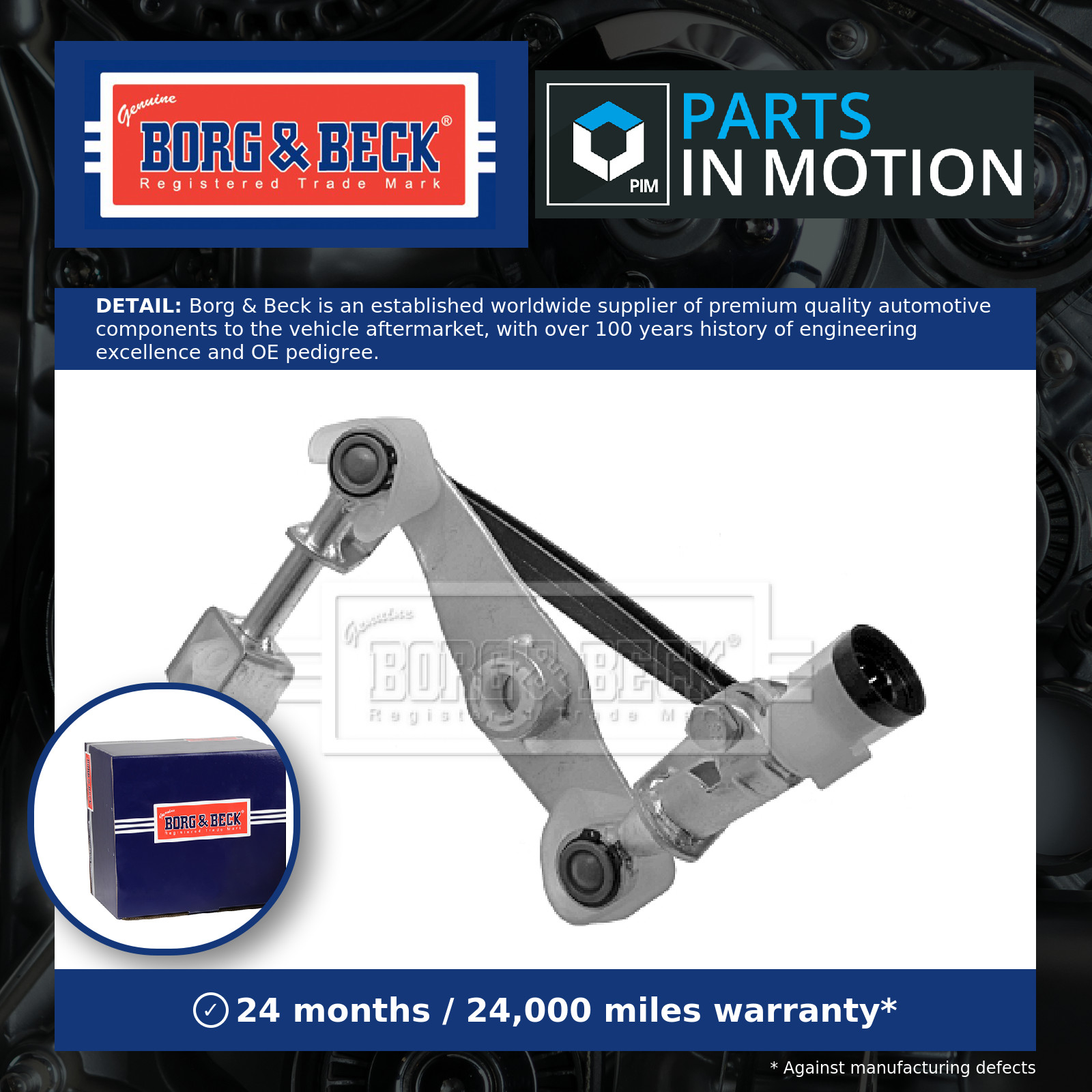 Gear Linkage Repair Kit BKC3000 Borg & Beck Selector 0758925 0758945 0758947 New