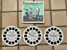 Vintage GAF View-Master Guided Picture Tour of WISCONSIN DELLS, 3 reels and book