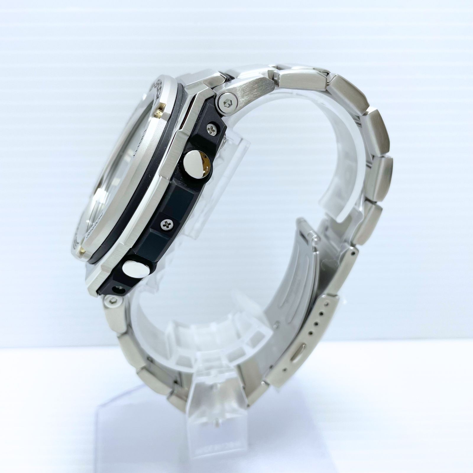 CASIO G-SHOCK G-STEEL GST-W110D-1A9JF Black Solar Radio Men's Watch Japan image 3