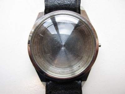 Citizen all stainles steel B-2814 watch case strap & buckle