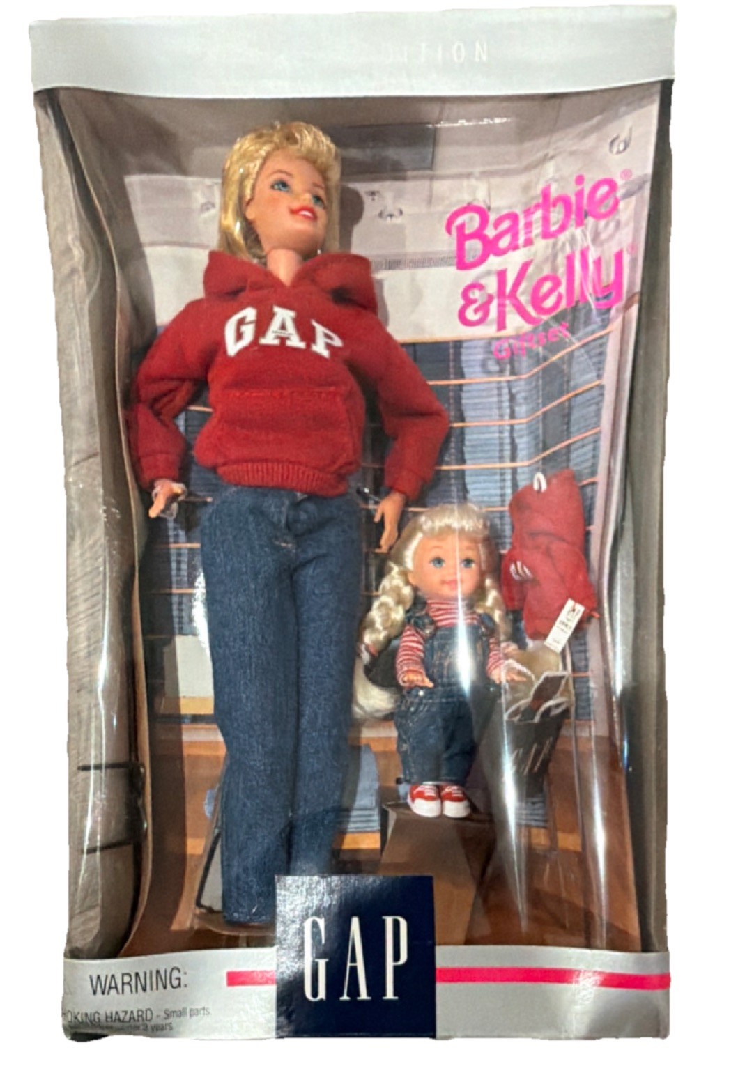 Vintage Barbie & Kelly GAP Special Edition Gift Set 1996 Mattel NRFB