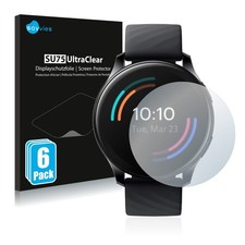 6 Pièces Protection Film Ecran pour OnePlus Watch Protecteur Clair