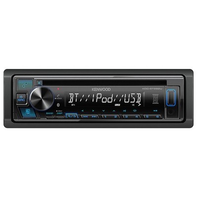 Kenwood KDC-BT282U CD with Bluetooth & 204 Segment 1 Line Text Display
