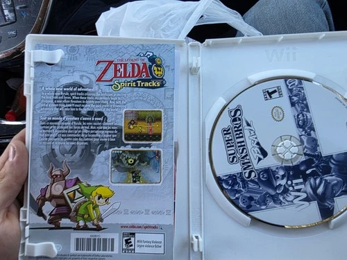 Super Smash Bros. Brawl (Nintendo Wii, 2008)tested.