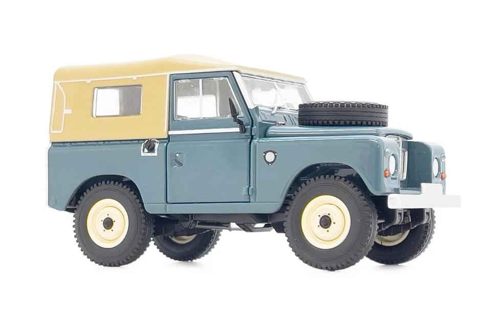 MARGE MODELS, LAND ROVER Séries 3 88 Softtop bleu marine, échelle 1/32, MAR24... - Photo 2/2