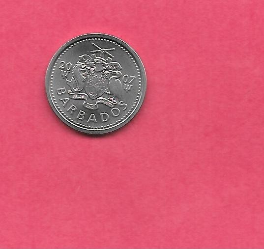 BARBADOS KM12a 2007 UNCIRCULATED-BU UNC-BU 10 CENTS EXCELLENT COIN