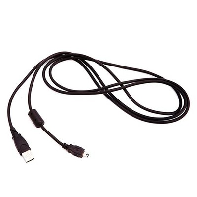 1.8M USB 2.0 Black 5-Pin Data Charger Cable For Ps3 Game Wireless Controller bj