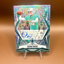 2025 Panini Phoenix - Quinn Ewers - Mojo Prizim RC Auto /99 #159 Miami Dolphins