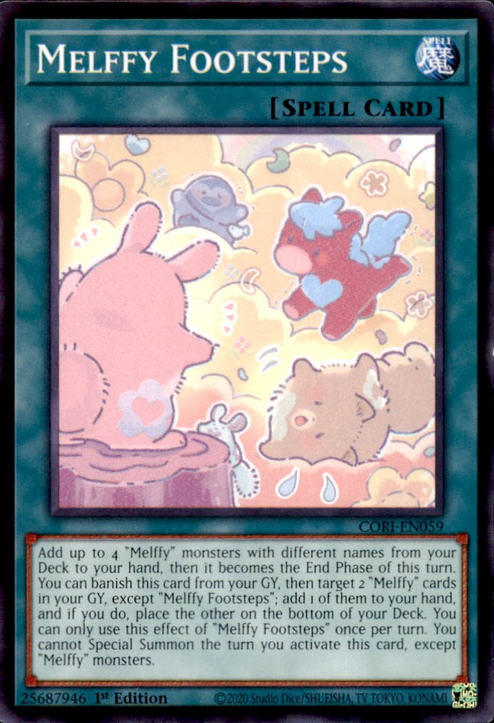 Melffy Footsteps CORI-EN059 Common / Short Print Chaos Origins 1st Edition NM