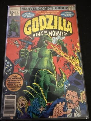 Godzilla: King of the Monsters #1 (1977) Marvel   1st Appearance   Key Issue