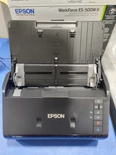 Epson WorkForce ES-500W II  Wireless Duplex Document Scanner - Black