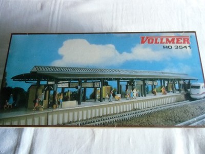 Vollmer HO Bausatz 3541 ICE- Bahnsteig NEU u. Vollständig