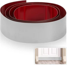 Door Kick Plate Stainless Steel Toe Kick Cover Kickplate Metal Door Bottom Prote