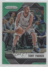 2016-17 Panini Prizm Green Prizm Tony Parker #233 HOF 1s7
