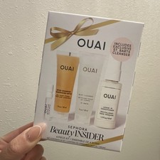 OUAI 4-Piece Kit: Detox Shampoo, Body Cleanser  Leave-In Conditioner