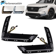 Front Bumper Led Drl Fog Light Assembly For 2023 2024 2025 Honda Cr-v Switchback Front Bumper Led Drl Fog Light Assembly For 2023 2024 2025 Honda Cr-v Switchback