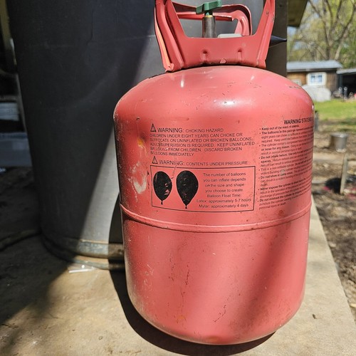 Helium Tank Balloon Time 14.9 cu ft. Empty - Picture 4 of 9