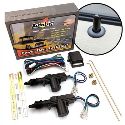 1964-1970 FORD MUSTANG / COMET / FALCON Power Door Lock Kit  No Remotes Electric