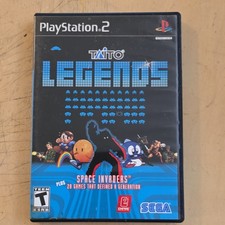 SEGA Taito Legends Sony PlayStation 2 PS2 2005 Complete Manual NTSC T