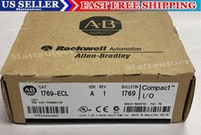 New Allen-Bradley 1769-ECL SER A REV 1 Left End Cap / Terminator Sealed AB US