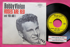 BOBBY VINTON - Roses Are Red -super clean 45 rpm with Picture Sleeve - Epic 9509