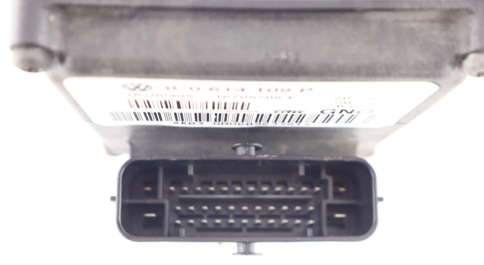 Volkswagen Passat 2009 bomba ABS controlador de freno antibloqueo 3C0 614 109 P Foto 3 de 4