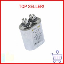 Motor Run Capacitor, 5 MFD, 2-3/4 in. H