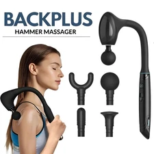 Electric Fascia Gun Backplus Hammes Massage Pain Relief Muscle Relaxation 