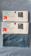 Chairback Buddy Pockets Chart with 2 Heavy Duty Storage Pocket, Set Of 2