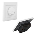 Ceiling Light Fan Speed Control Switch Panel Knob AC250V 100W 86x86mm