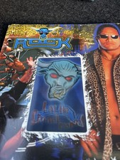 The Rock Dwayne Johnson WWF 1998 Rocky Maivia 3-Ring Binder 2-Pocket Folder RARE